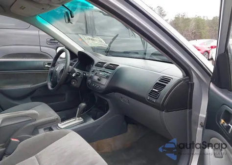 2003 Honda Civic Lx z USA, uszkodzony, nr VIN 2HGES16503H548705